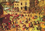 Pieter Bruegel Children-s Games France oil painting artist